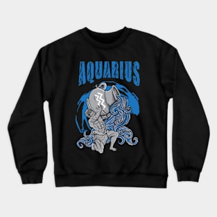 Aquarius God Crewneck Sweatshirt